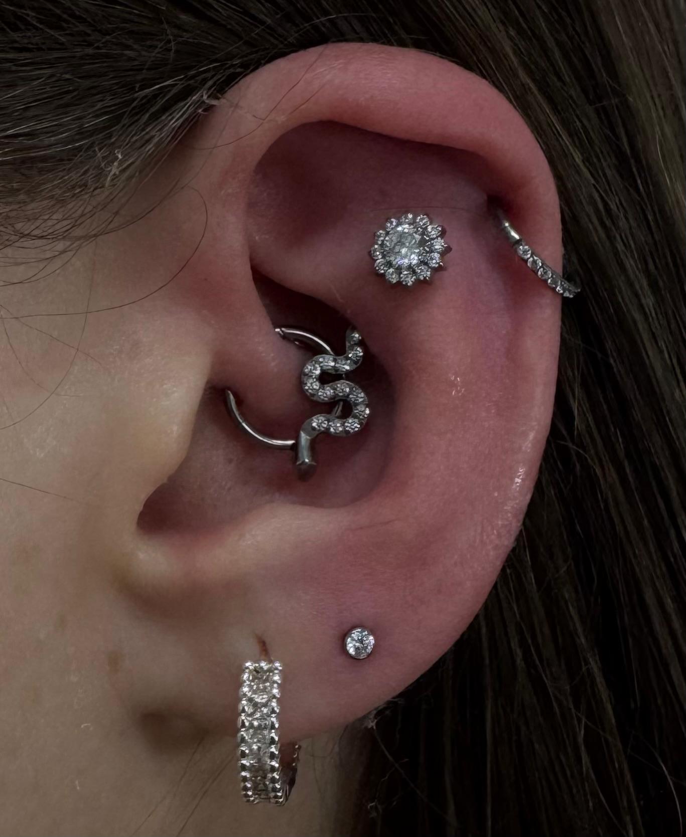 Composição de piercings
